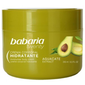 BABARIA TWENTY - CREMA DE CORP HIDRATANTA CU EXTRACT DE AVOCADO