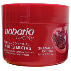 BABARIA TWENTY - CREMA DE CORP TEN MIXT CU EXTRACT DE RODIE