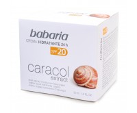 BABARIA SNAIL - CREMA HIDRATANTA CU EXTRACT DE MELC 24 H SPF 20 - protectie UVA / UVB 