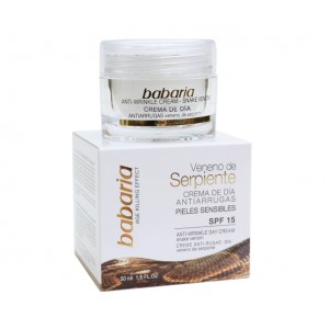 BABARIA SNAKE VENOM - CREMA DE FATA ANTIRID SPF 15 VENIN DE SARPE